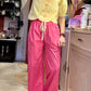 Pantalon Beckham rose