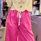 Pantalon Beckham rose