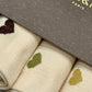 Boite de 3 chaussettes beiges