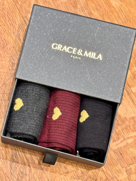 Boite de 3 chaussettes