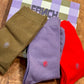 Boite parme de 3 chaussettes Fun