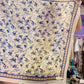 Foulard Orchidé Bleue