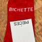 Chaussettes Paillettes mots doux !