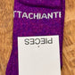 Chaussettes Paillettes mots doux !