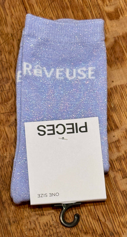 Chaussettes Paillettes mots doux !