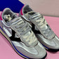 Baskets Retro argent