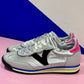 Baskets Retro argent