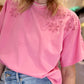 T-shirt Broderie