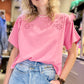 T-shirt Broderie
