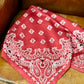 Foulard Bandana rouge