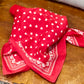 Foulard Presley rouge