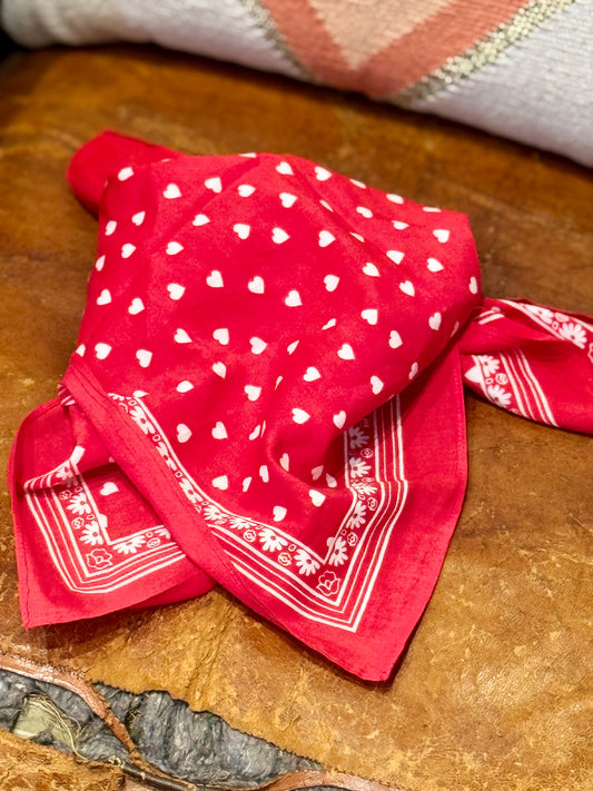 Foulard Presley rouge