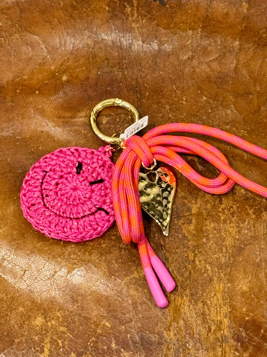 Gri-gri de sac Smiley rose