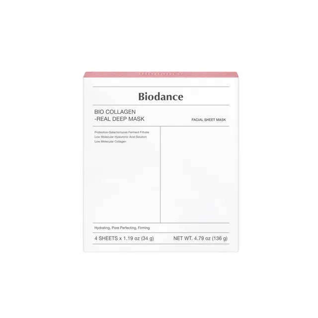 Pack 4 Mask collagen Biodance