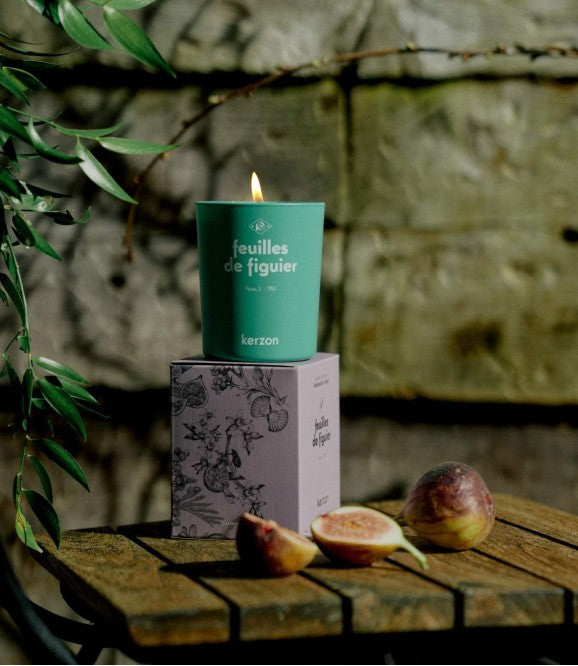 Bougie Feuilles de Figuier