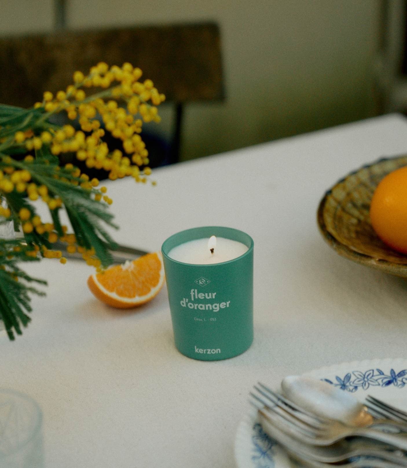 Bougie Fleur d'Oranger