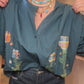 Chemise Janet bleue