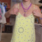 Robe Bandana jaune