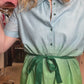 Robe Rainbow bleue