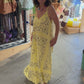 Robe Bandana jaune