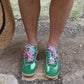 Baskets Vintage Vertes