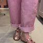Sandales Fisherman Goldy Pink