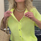 Chemise Line fluo jaune