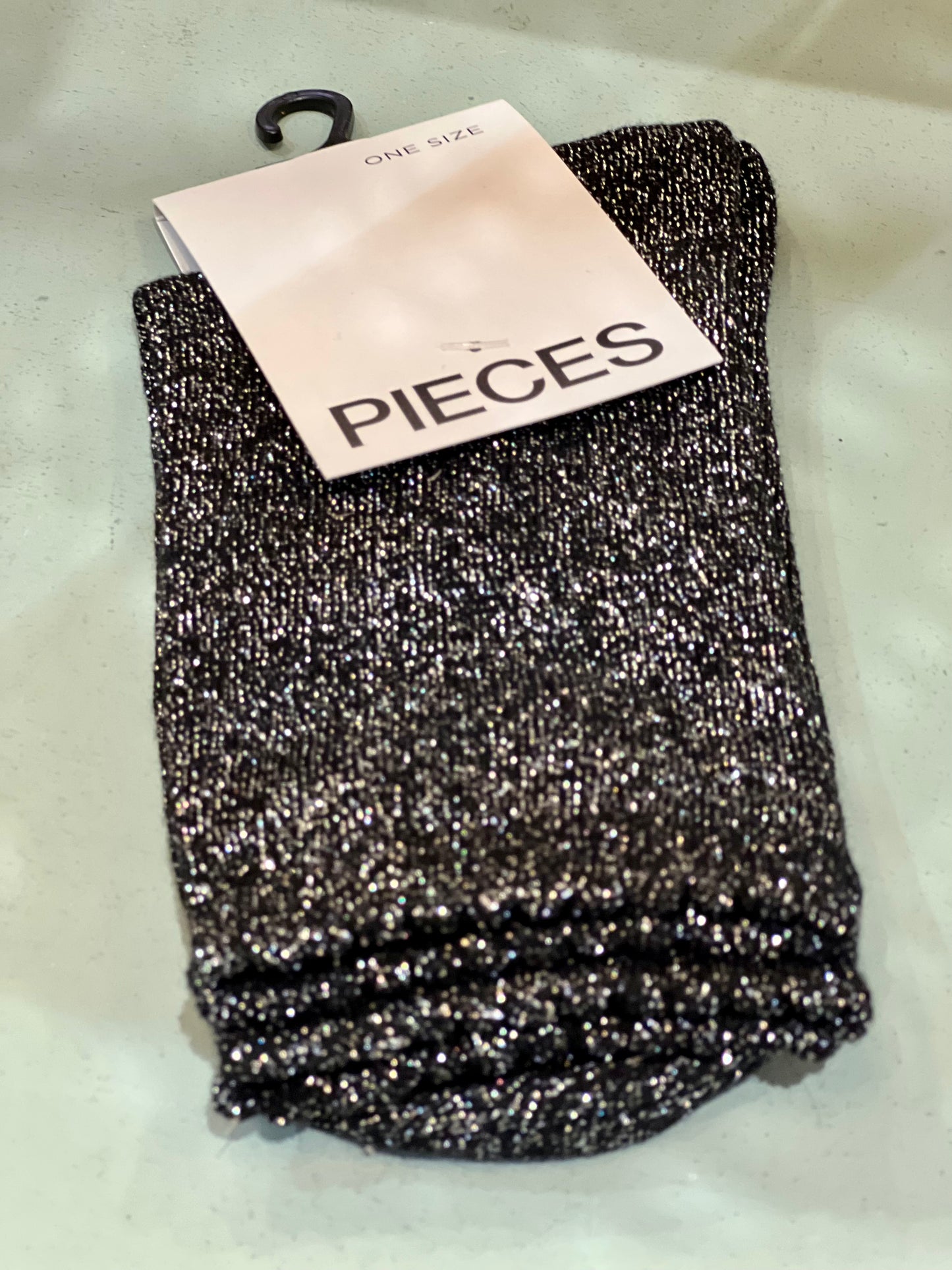 Une paire de chaussettes paillettes Casse Couille - Vert forêt - Femme Une paire de chaussettes paillettes Casse Couille - Vert forêt - Femme